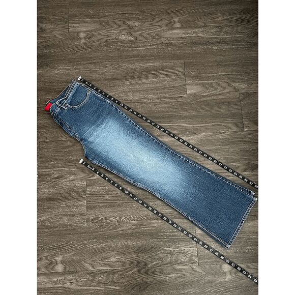 Gloria Vanderbilt Jeans Blue Bootcut Jeans Size 16P Mid Rise Denim Pockets - Picture 9 of 10